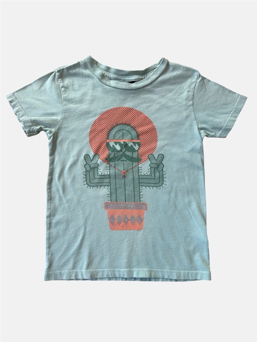 Tiny Whales Kids Graphic Cactus Tee